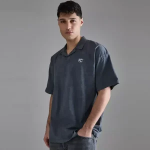 Oversized Revere Wash Polo