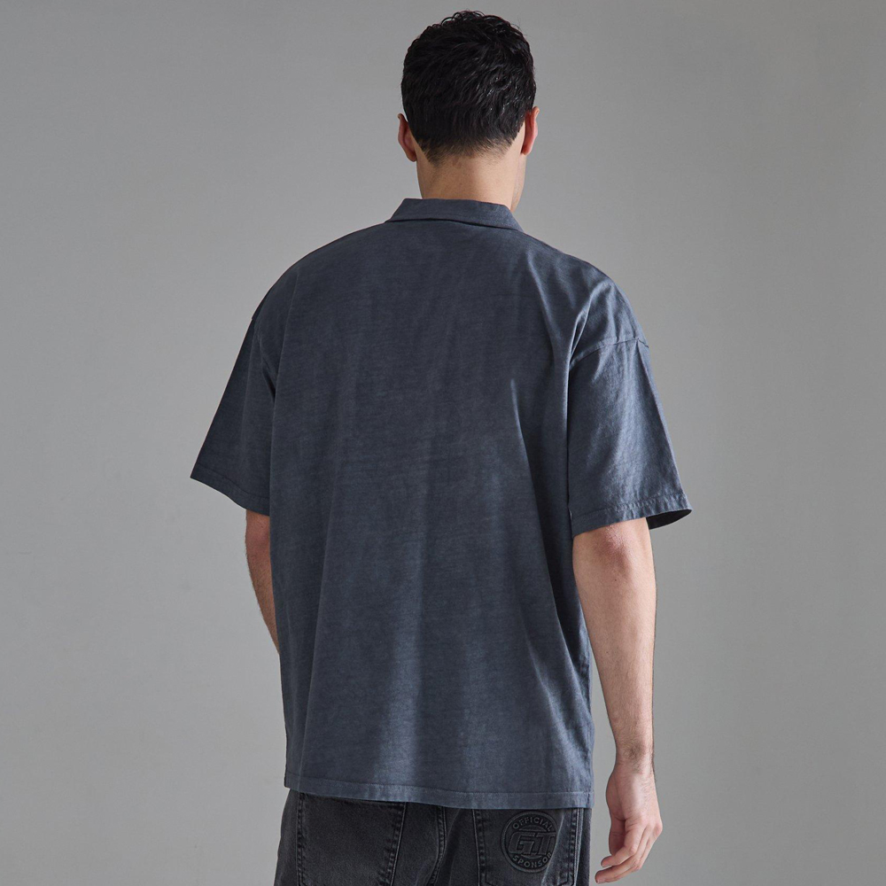 Oversized Revere Wash Polo - Image 2