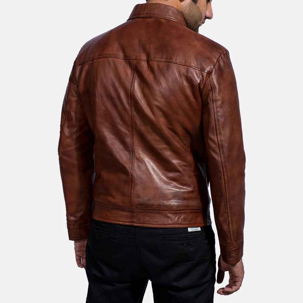 Men Leather Jacket - Image 2